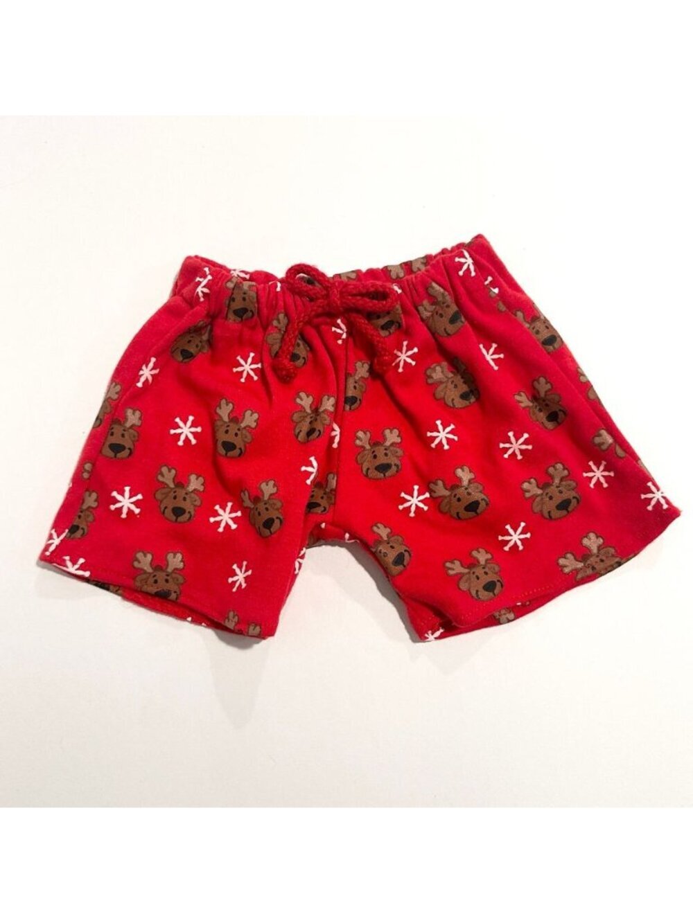 Build-A-Bear Workshop Build a Bear Red Reindeer Christmas Shorts